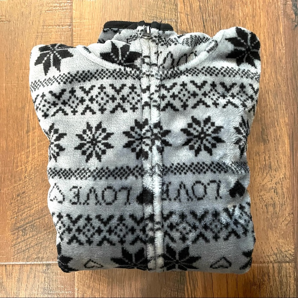 No Boundaries Super Soft Zipper Hoodie, Size M - image 5